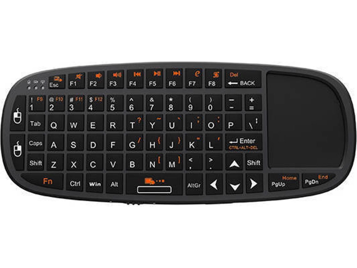 Teclado RII RT-MWK10 (Wireless - Layout US)