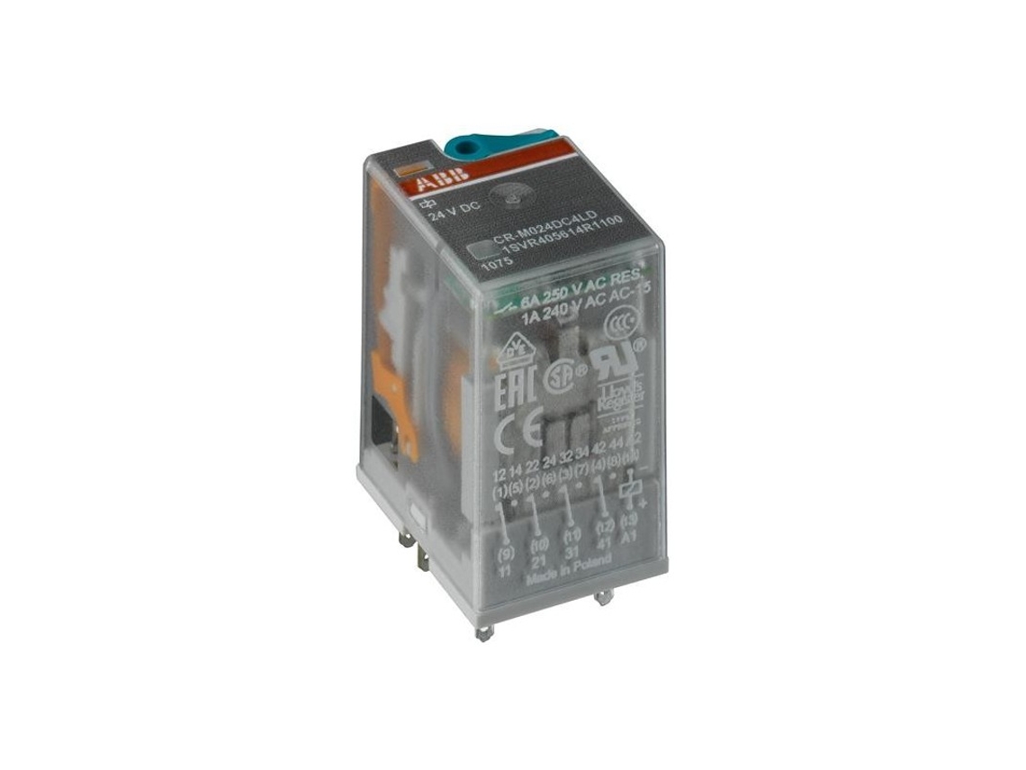 Relés plug-in ABB Cr-M024Dc4L 1Svr405613R1100