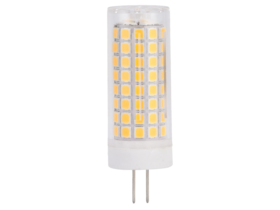 Lâmpada G4 dimmable 10W 1000lm 102 LEDs 2835 luz quente 360° para lustre mesa 110V | S/MARCA