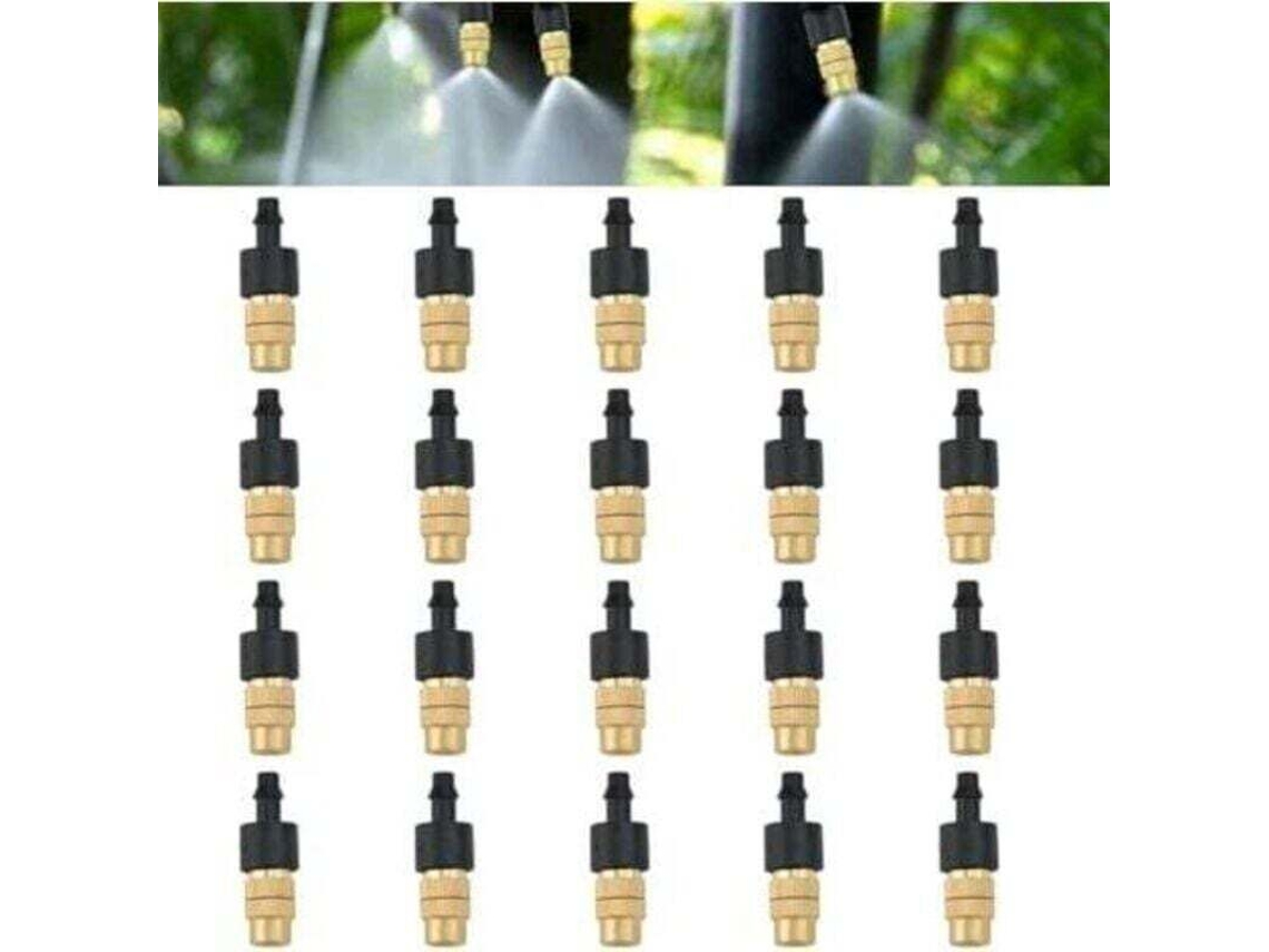 Aspersor Jardim Automático Ajustável Latão Inox Estufa
