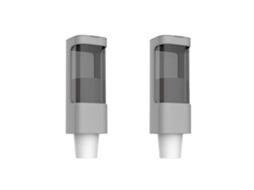 Conjunto De 2 Porta Copos/dispensador Copos Cinza Aquaforge