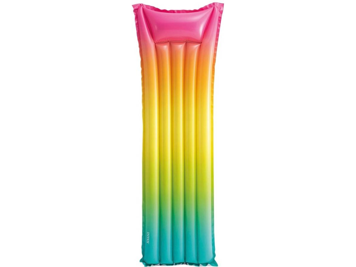 Colchão Insuflável INTEX Arco-Íris (53 x 15 cm)