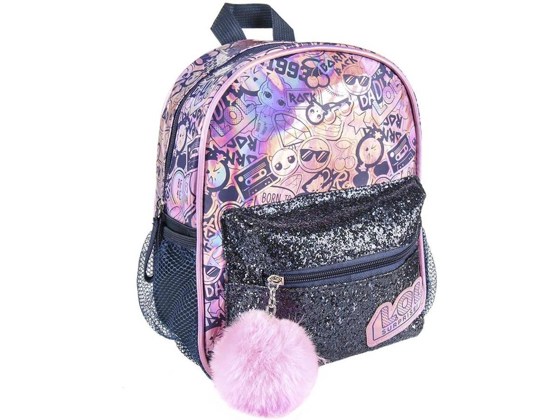 Mochila CERDÁ GROUP LOL Surprise (Cinzento - Poliéster - 26x21.5x10cm)