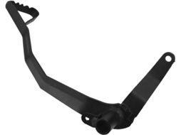Alavanca De Freio Dobrável Para Motocicleta, Pedal De Freio Traseiro Universal Para Motocicleta, Preto
