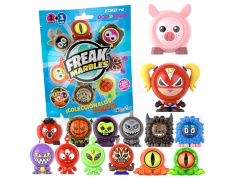 Saco Surpresa Freak Marbles Mármore Pele Sortida World Alive