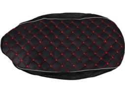 Capa De Almofada Para Assento De Motocicleta Em Linho Preto Respirável