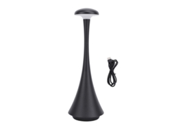 Lâmpada de Mesa LED sem fio recarregável com 3 temperaturas de cor, controle por toque e regulagem de brilho com S/MARCA