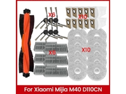 Kit De Escova, Filtro, Pano De Limpeza E Saco Para Pó Para Aspirador De Pó Omni M40 / D110cn - Acessórios De Substituição