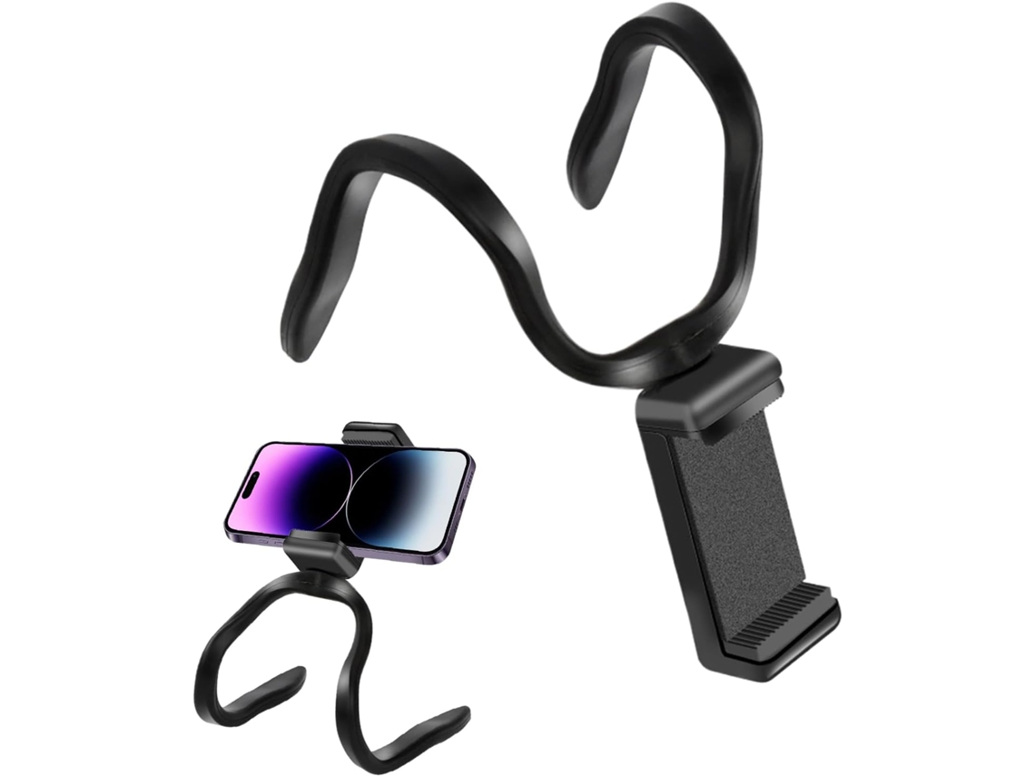 Suporte Universal Ajustável E Dobrável Para Celular Com Clipe De Braço