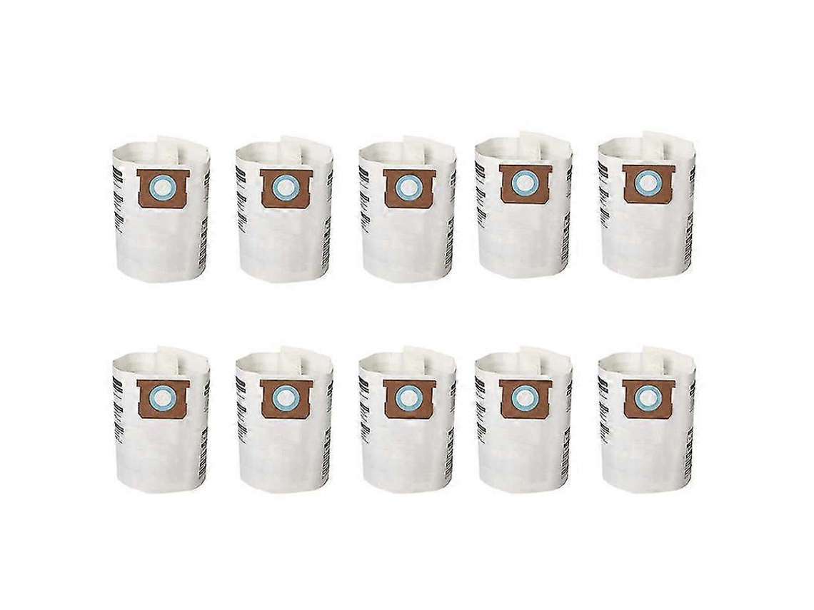 10 Pack Replacement Wet/dry Vacuum Bags Dust Bags For 5-8 Gallon Vacuum 9066100 90661 906-61