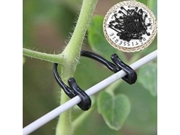100 Clips De Enxerto Para Plantas, Clips De Trepadeira Resistentes E Reutilizáveis Para Estufas Agrícolas