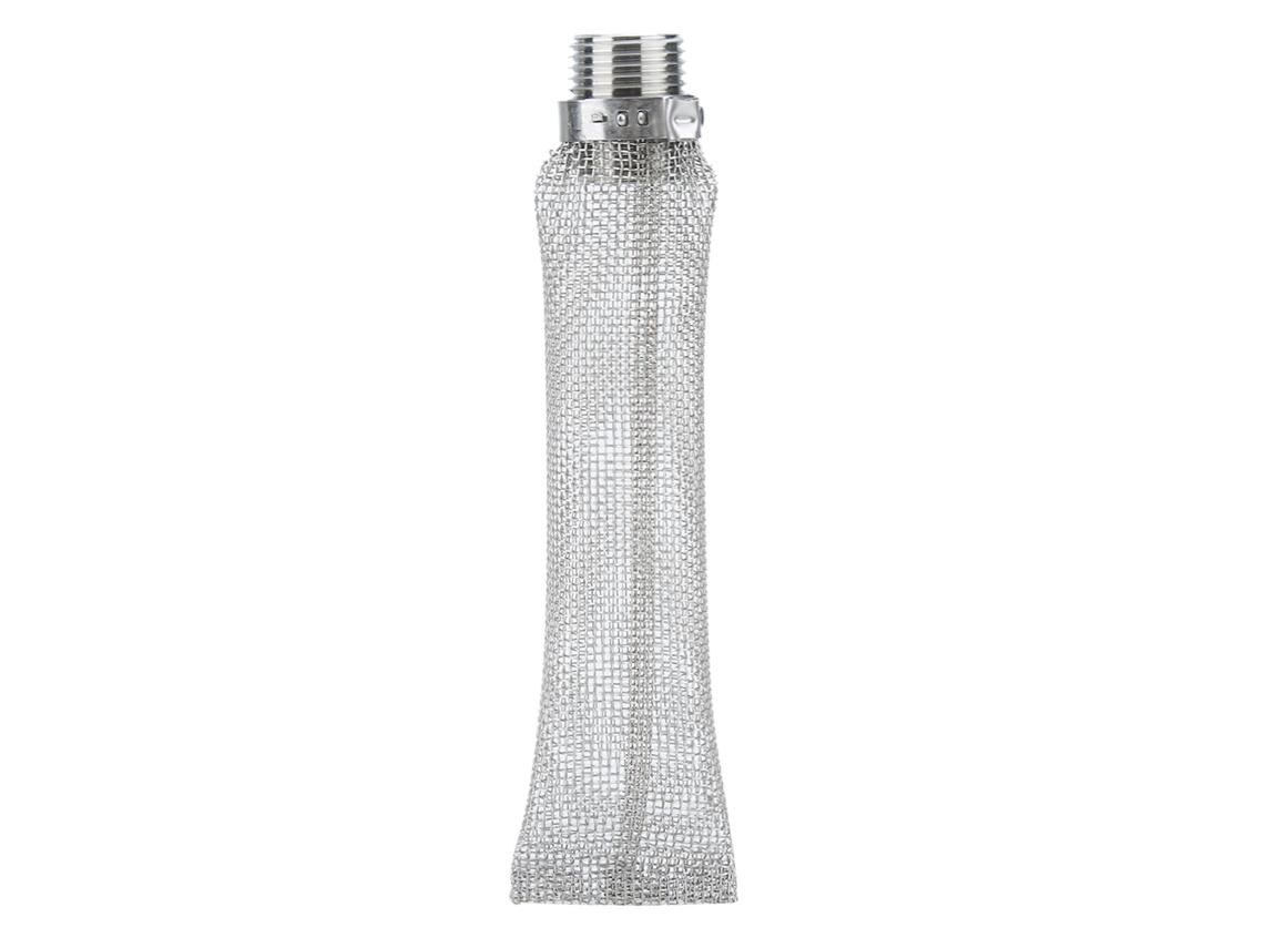Filtro de Malha de Aço Inoxidável 304 1/2" Npt para Cerveja Caseira, Panelas e Mash Tun (6") | S/MARCA