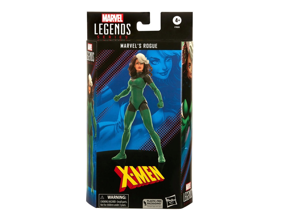 Hasbro Marvel Legends Series Marvel'S Rogue X-Men Figura - MARVEL CLASSIC (Idade Mínima Recomendada: 4 anos)