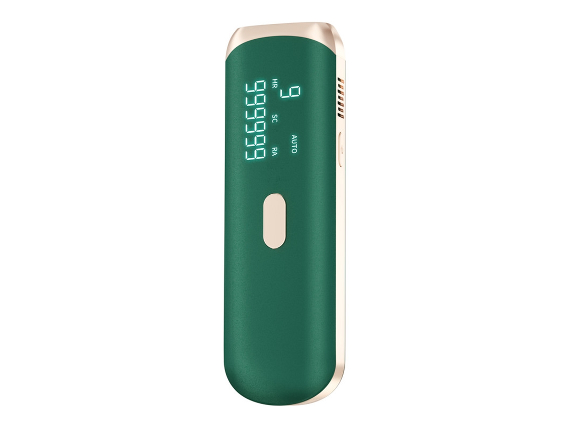 Depiladora Luz Pulsada YIZHOOD Bhrl-06 3 em 1 Portátil para Mulheres Rejuvenescimento Acne Remover Aparador de Biquíni Permanente Verde