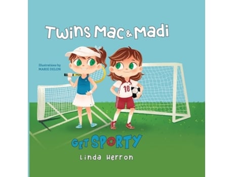 Livro Twins Mac amp Madi Get Sporty de Linda Herron (Inglês)