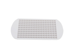Eyf molde de Gelo Silicone Flexível Resistente a Altas Temperaturas Cubos Mini 160 Grade Branco
