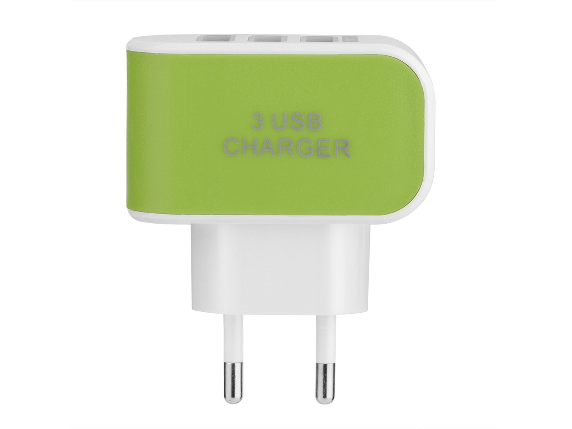 Carregador LAXISCREED 3 Portas Usb 3.1a Fast Charging