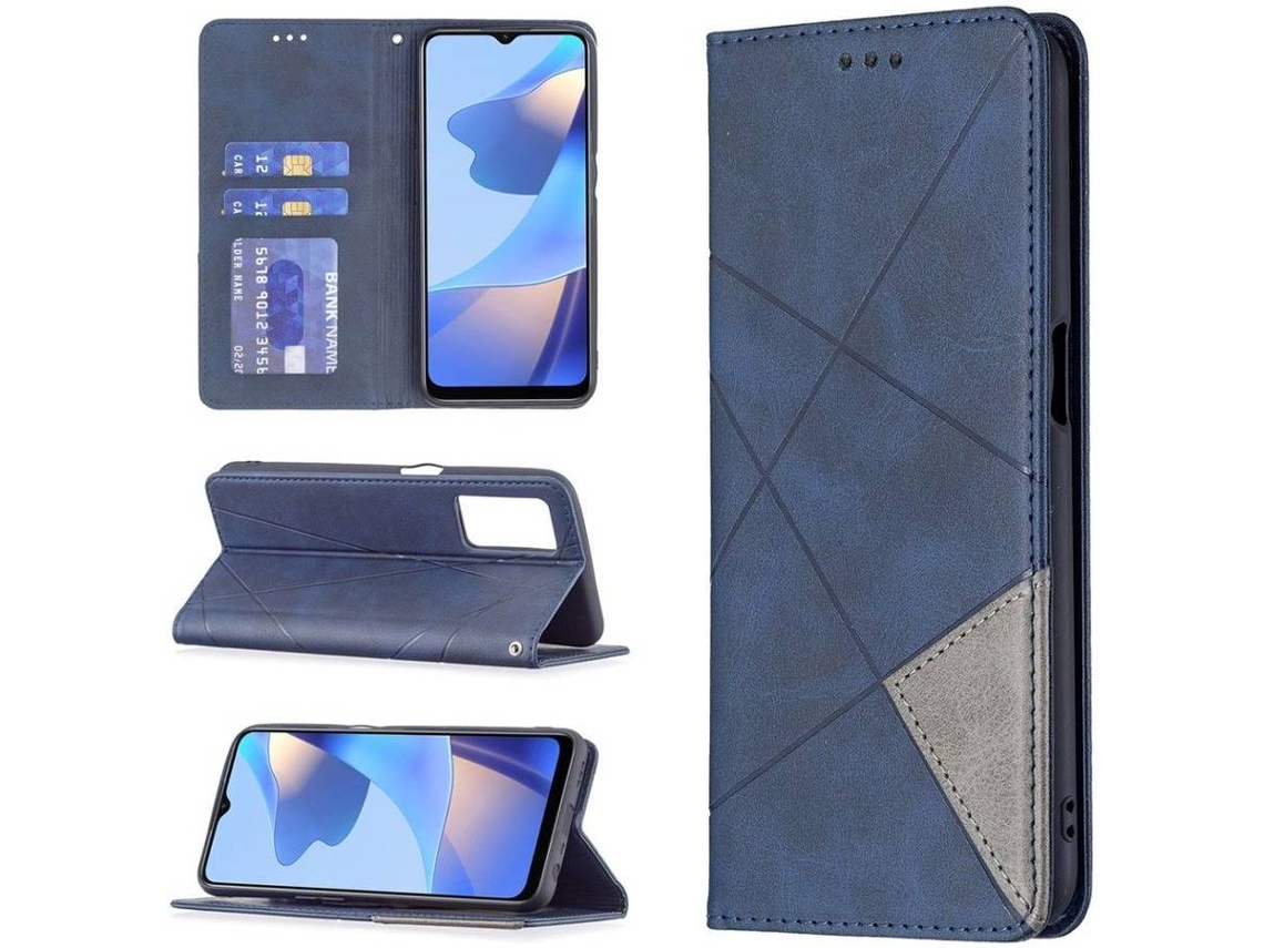 Capa Oppo A16 HFS HOUSE Losange (Azul)