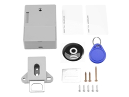 Lurelia Fechadura Eletrónica Oculta Para Armário E Gaveta Com Cartão Rfid/ic, 2,5 Cm, 4,5 Cm, 866329 Mm