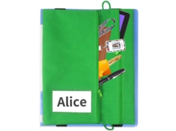 Estojo Para Gravatas, Categoria Sacolas De Papel, Verde Aquaforge