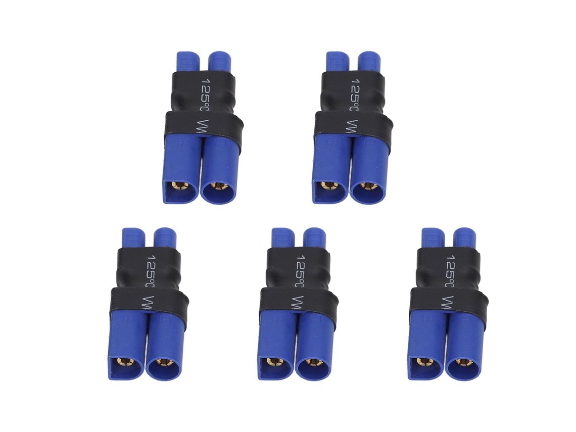 5pcs Adaptador Ec3 Fêmea Para Ec5 Macho Conector Universal Bateria Lipo Rc Para Carro Avião Barco Modelo