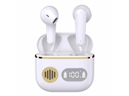 Auriculares YIZHOOD True Wireless Bluetooth Branco