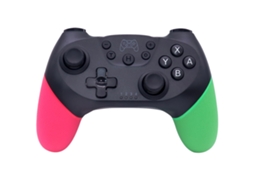 Comando para Nintendo Switch Pro Bluetooth Sem Fios (esquerdo rosa, direito verde)