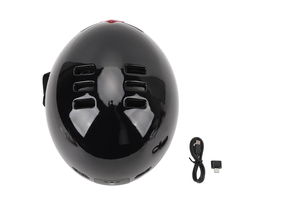 Capacete de Bicicleta com Óculos Fotocrômicos Magnéticos Leve S/MARCA