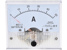 Amperímetro Analógico 85c1-a Dc Microamperímetro Medidor De Corrente