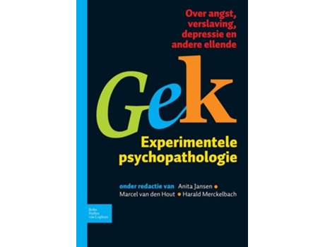 Livro Gek, Experimentele Psychopathologie De A Jansen E Hljg Merckelbach (holandês)