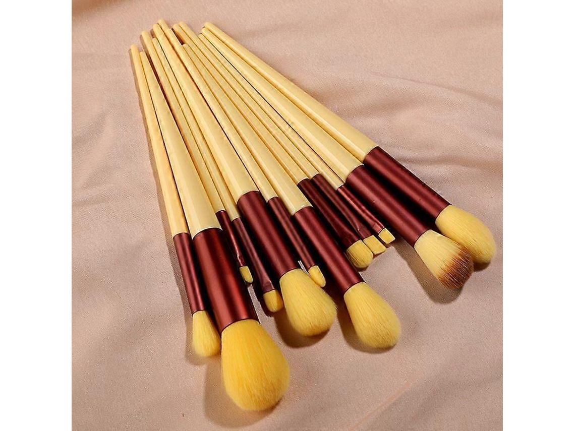 Conjunto De 13 Pincéis De Maquiagem, Pincel Para Corretivo, Blush, Pó, Sombra, Iluminador, Base, Ferramentas De Beleza Cosméticas Everley891