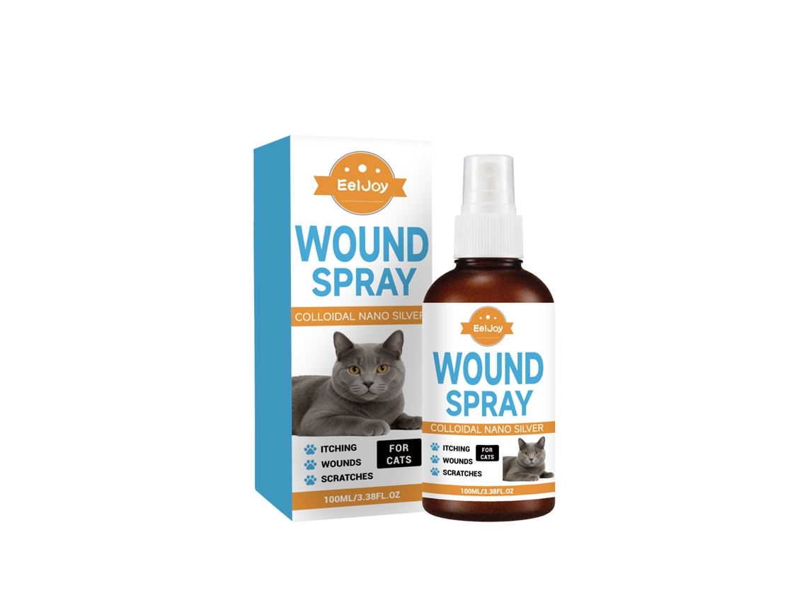 Spray Cuidado Pele Gatos Eeljoy Limpeza Suave