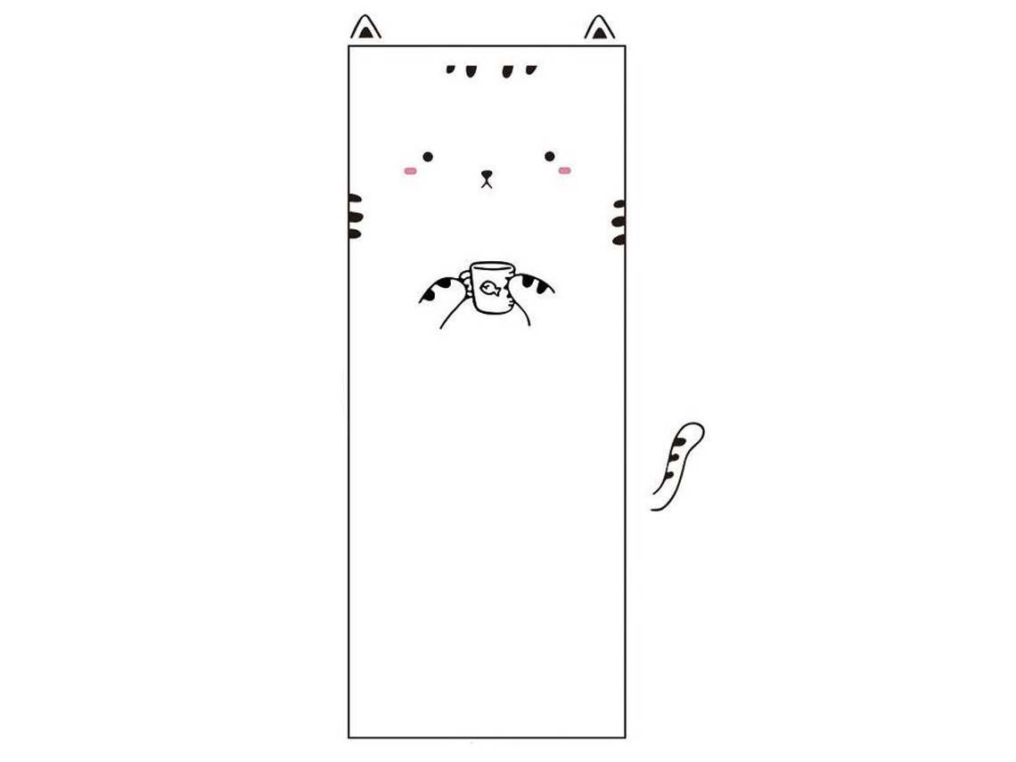 Autocolante De Parede Gato Cartoon Adorável Da Laxiscreed Para Decorar Ambientes Infantis