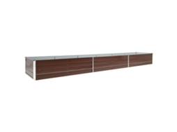 Raised Bed, Raised Beds Vidaxl Marrom Aço (480 X 80 X 45 Cm)