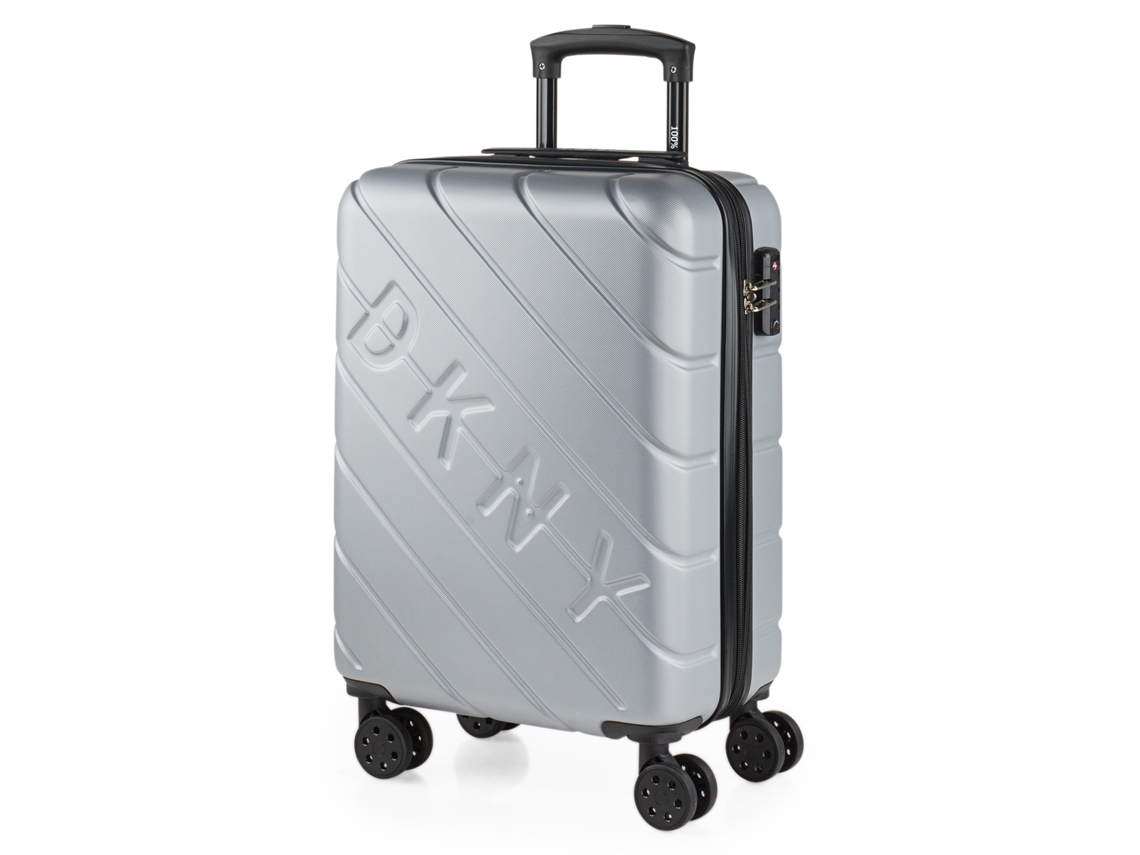 DKNY DKNY-911 Side Tracked Prata Small Abs Suitcase 36X55X22 Cm 35L