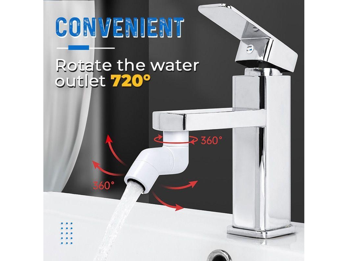 Torneira Giratória 720° Para Cozinha E Banheiro Aquaforge