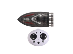 Barco De Controle Remoto Para Piscinas E Banheiras Com Luzes Led, Barco De Velocidade Estunt Rechargeável Para Crianças E Adultos