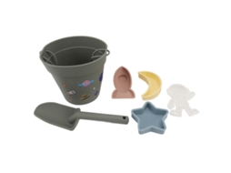 Primerox brinquedos de Neve de Silicone Balde e Pá Seguro Anti água Interação Pais e Filhos Verde