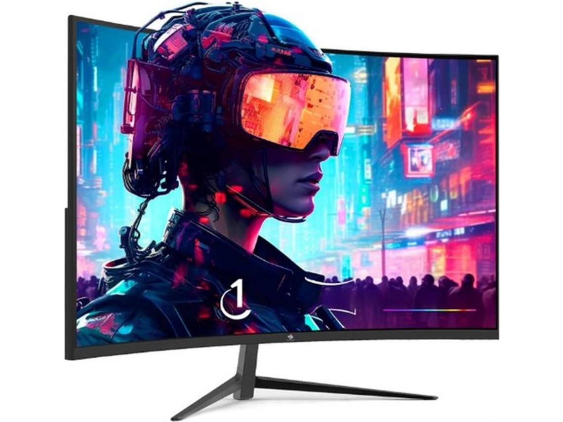 Monitor De Jogo Curvo 27 Polegadas - 280hz - 1ms Mprt - Full Hd 1920x1080 - Freesync - 1500r Va - Hdmi Displayport - Ajustável - Preto