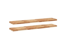 Floating Shelf, Floating Shelves Vidaxl Marrom Madeira De Acácia (160 X 30 X 4 Cm)