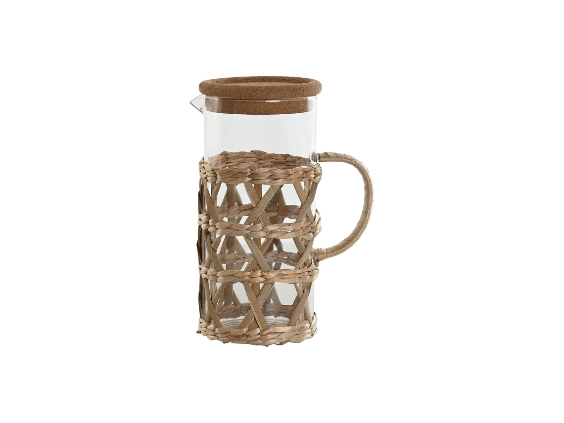 Jarra Casa Esprit Naturais Vidro De Borosilicato Fibra 1,25 L