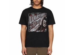 Warrant Louder Harder Faster T-shirt Unisex Adults Size:l