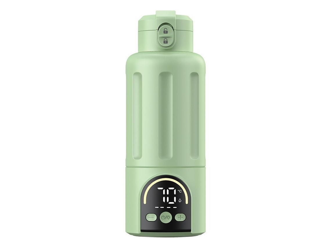 Aquecedor De Mamadeiras Portátil (925 °c) Com Bateria De 12000 Mah E Dois Modos De Aquecimento Para Leite Materno E Água Halinuia