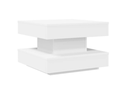 Coffee Table, Coffee Tables Vidaxl Branco Madeira Processada (50 X 50 X 34.5 Cm)