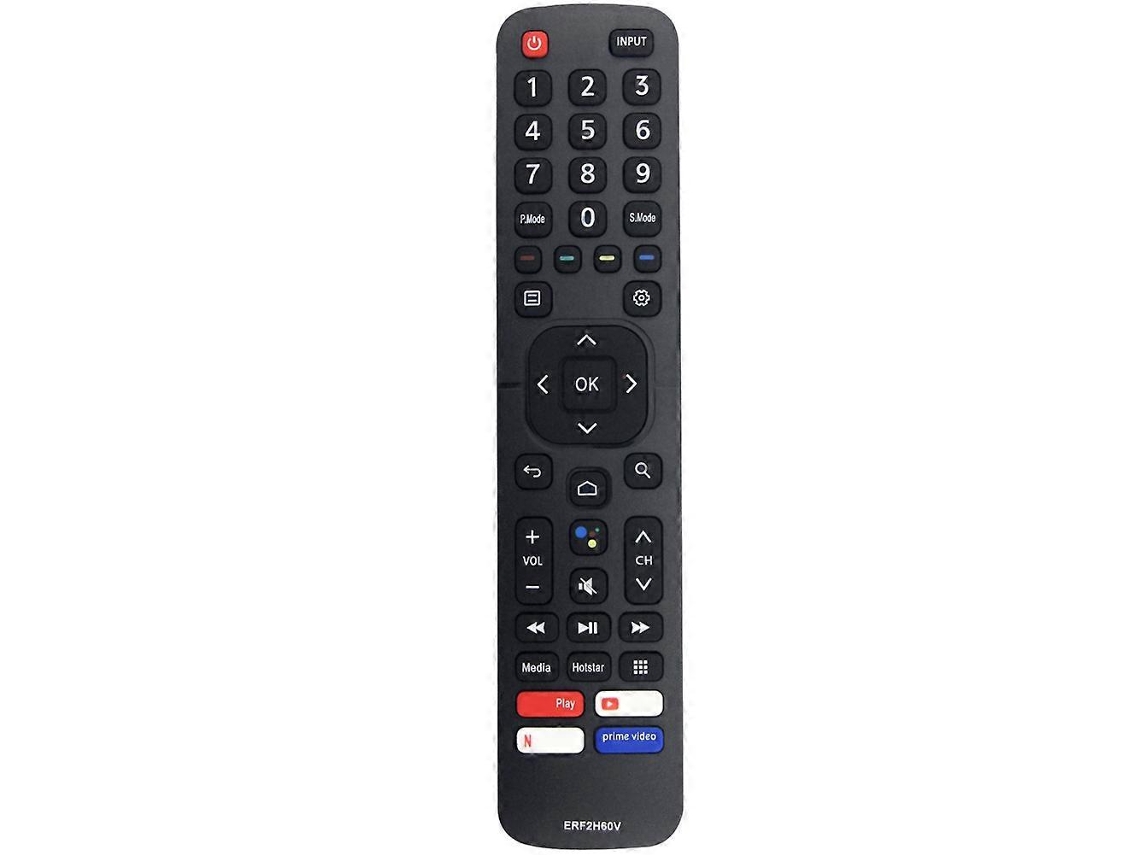 Controle remoto infravermelho de substituição Erf2h60v para TV Hisense.