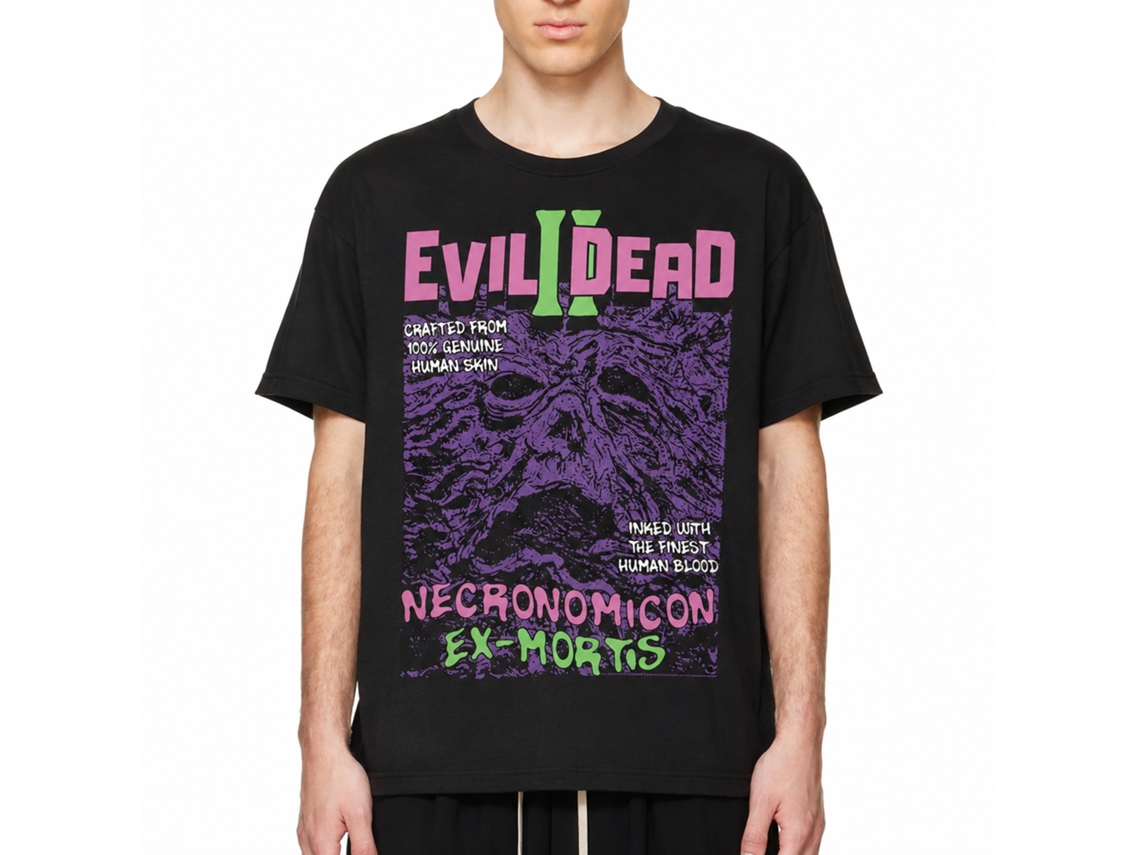 Rockinstone Evil Dead Ex Mortis Black Adult T-shirt Size:xxl