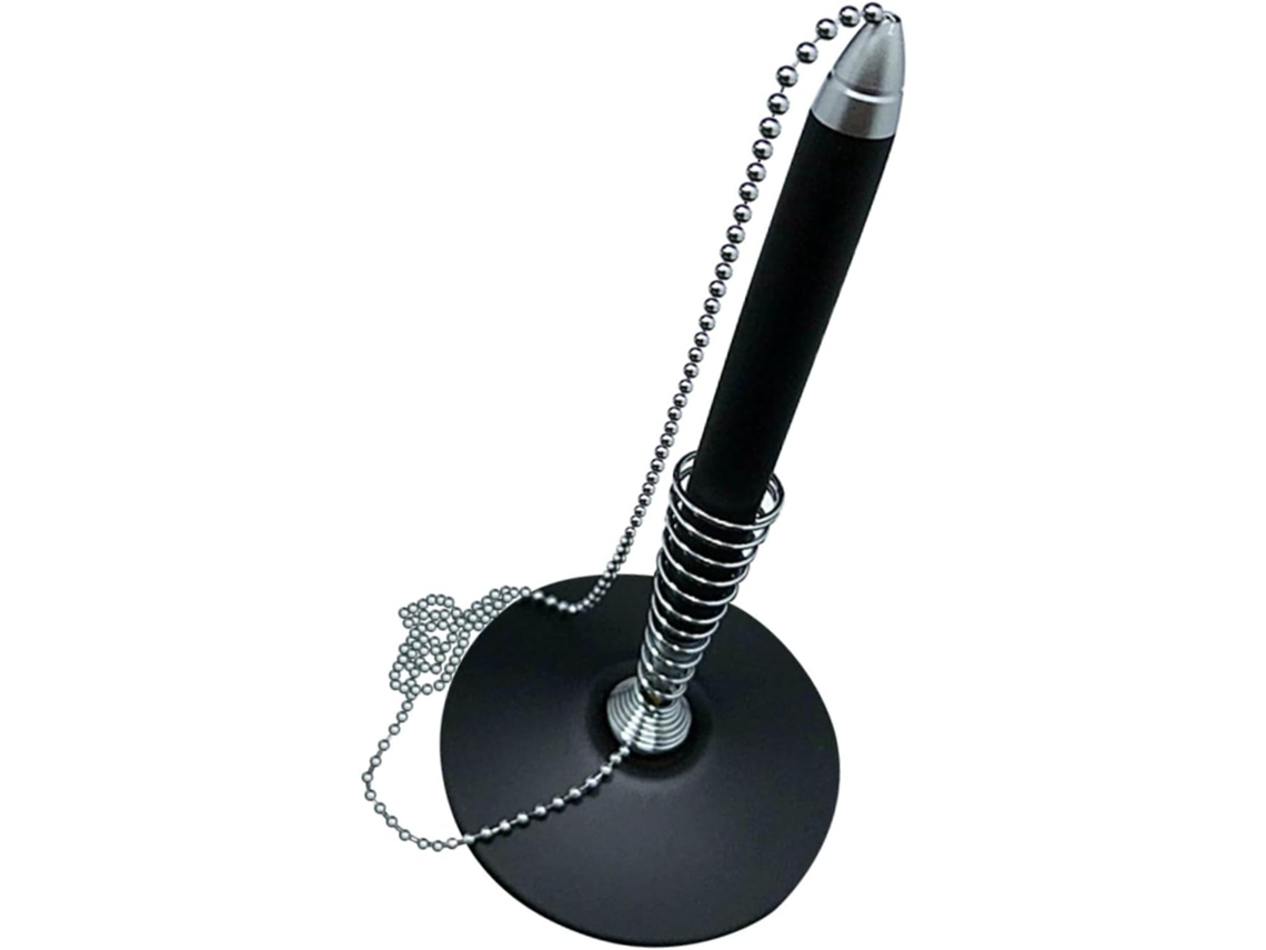 Caneta Esferográfica Prática Exceart, Feita De Metal, Com Ponta