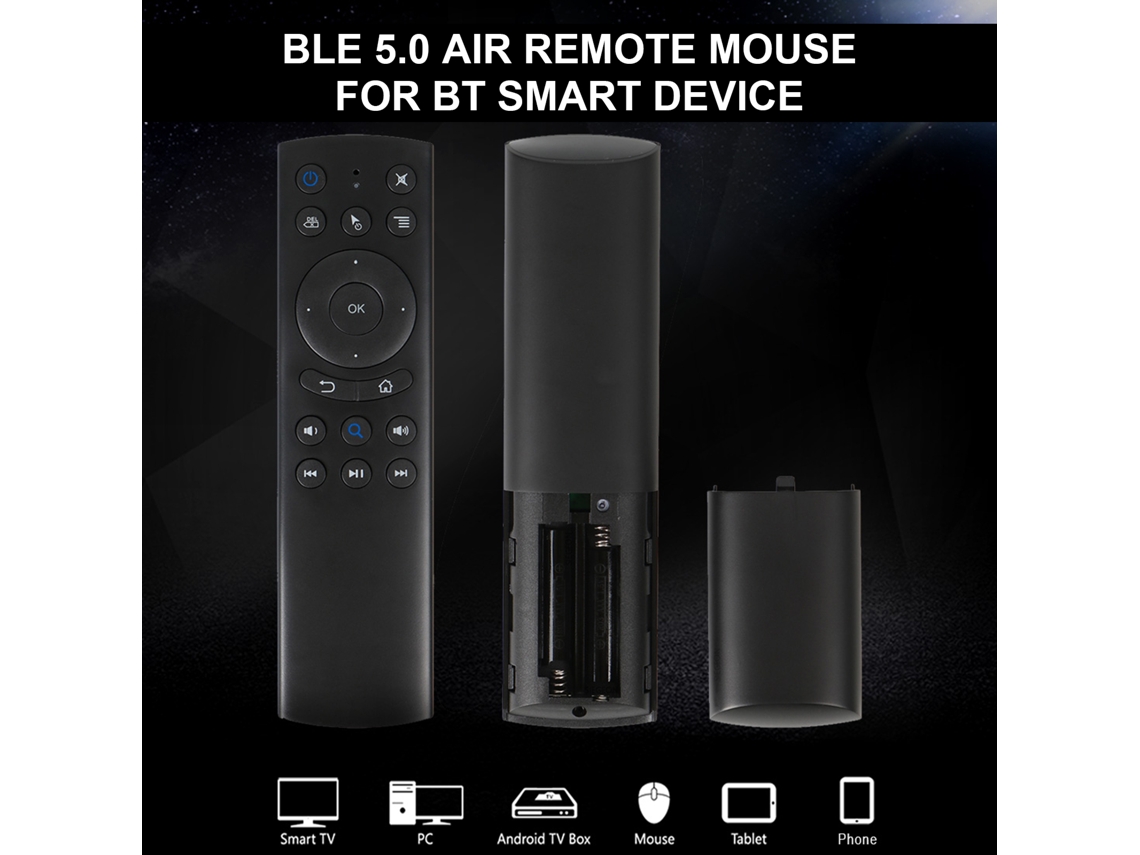 Controle Remoto Inteligente Mouse Sem Fio Com Giroscópio