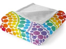 Manta de Flanela Xadrez Mandala Fansu Quente e Macia Microfibra para o Inverno Ideal Cama Ou Sofá Adequada Adu