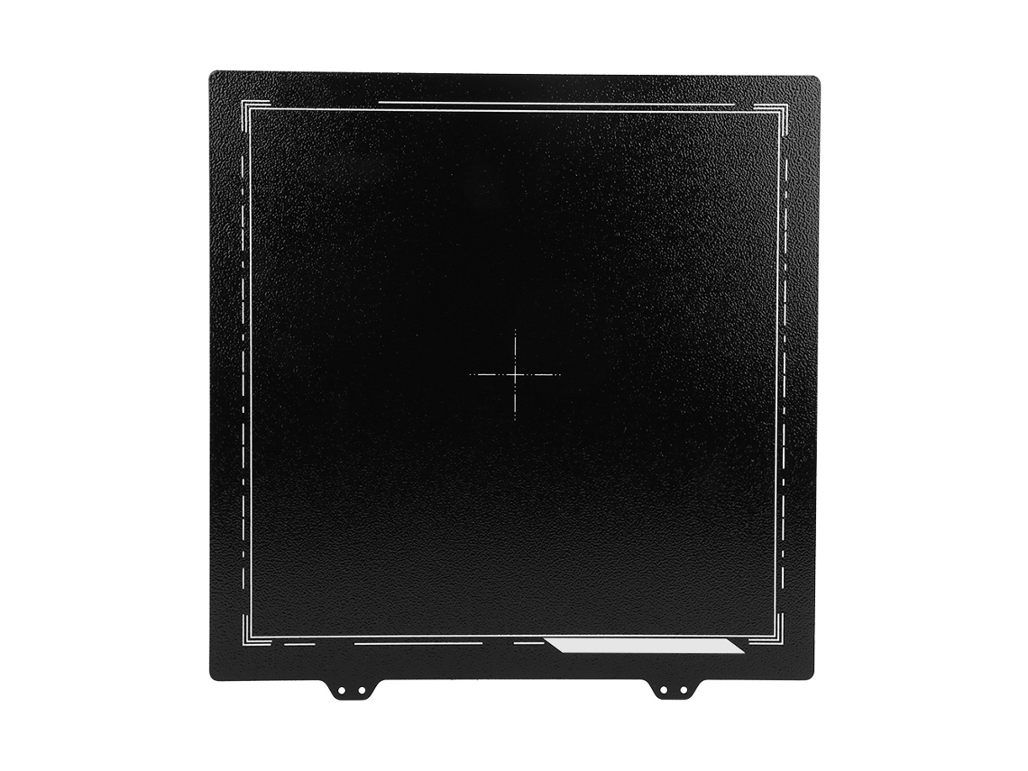 Placa De Aço Mola Preta Com Pei Textura Dupla Para Impressora 3d Wanhao D9/anet/cr-10/s 300mm